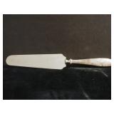 Cake Knife With Sterling Silver (Stamped