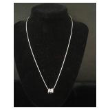 Sterling Silver (Stamped 925) Necklace & Charms