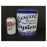 Crescent Brand Salt Water Oysters 1 Gallon Can