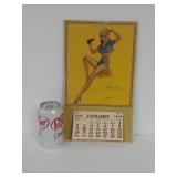 Vintage Bradley Shape Ahoy 1949 Pin-Up