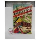 Vintage Halsam American Logs With Original Box