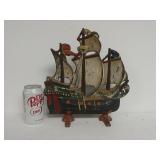 Vintage Cast Iron Ship Door Stop
