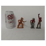 Vintage Barclay Lead Cowboy(1) & Cast Iron