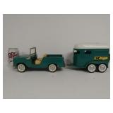 Vintage Nylint You  Bronco & Horse Trailer