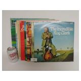 Records- Roy Clark, Charley Pride, Jim Reeves,