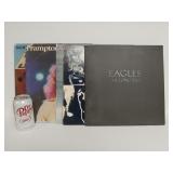 Records- Eagles, The Rolling Stones, Chicago