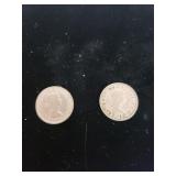 Six Pence Coins(2)
