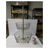 Metal Wire Organizer Rack
