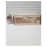 Precision Die-cast Metal Replicas Draft Horses