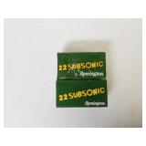 2 Remington 22 Subsonic