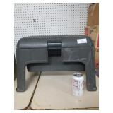 Rubbermaid Stool With Storage - Drill, Doorknobs,