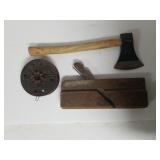 Antique Tools- Axe, Planter