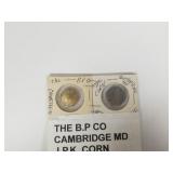 The B.P Co Cambridge MD J.P.K. Corn Queenstown MD