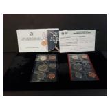 The Untied States Mint 1989 Uncirculated Coin Set