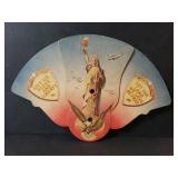 Vintage Advertising Fan