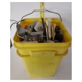 Bucket Of Electrical Supplies