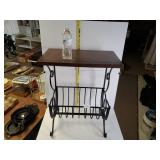 End Table / Magazine Rack