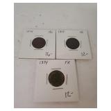 Indian Head Cents 1870