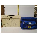 Cooler And Paper Organizer