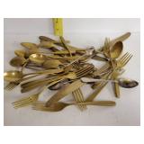 Gold Colored Flatware
