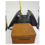 Suitcase And Batman Wings