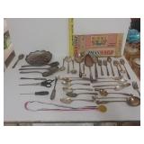 Silver Like Dishes And Password Cardboard