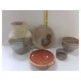 Vase, And Other Dishes