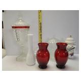 Vases, Candy Dishes And More