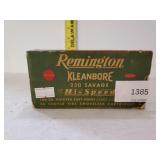 Remington Kleanbore 250 Savage High Speed