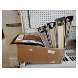 Binders, Placemat And Magazines