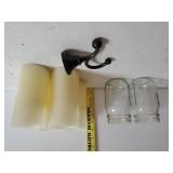 Candles, Mason Jars And Hook