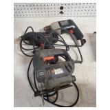 Two Electric Drills And Jigsaw