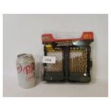 Mibro Titanium New 17 Piece Drill Set & Case