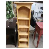 Five Tier Wood Shelf