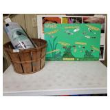 Crab Basket & Informational Posters