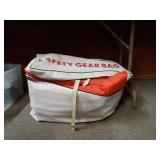 Safety Gear Bag & Adult Size Life Vests