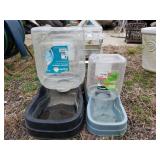Pet Gravity Feeder & Waterer