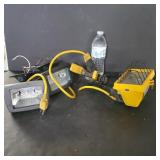 (2) Halogen Spotlights & (1) Halogen Worklight On
