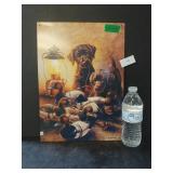 Metal Sign - Dogs & Decoys - 11.5"×16"