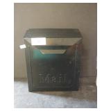 Metal House Mounted Mailbox