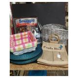 Decorative Baskets & Snuggie