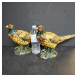 (2) Porcelain / Ceramic Pheasants