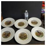 Collector Bird Plates marked Western Germany JKW