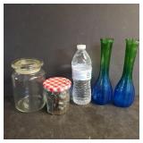 Green/Blue Vases & jars