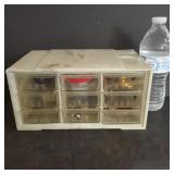 Storage Container w/ Misc Items: Water Pistol,