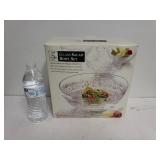 Classica 5 pcs glass salad bowl set