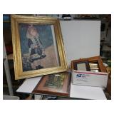 Little Girl in Dress Print & Print Frames