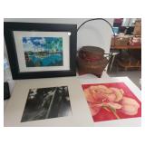 Artwork: El Tarode Vieques Print, Floral Print,