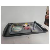 Baking Pans, Birthday Candles, measuring spoons &