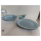 Lu-Ray Pastels Platters, Bowls & Pottery Gravy